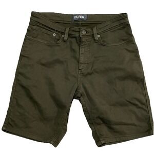 DUER DU/ER Mens Shorts‎ N2X Relaxed Taper Fit Performance Commuter 33x9